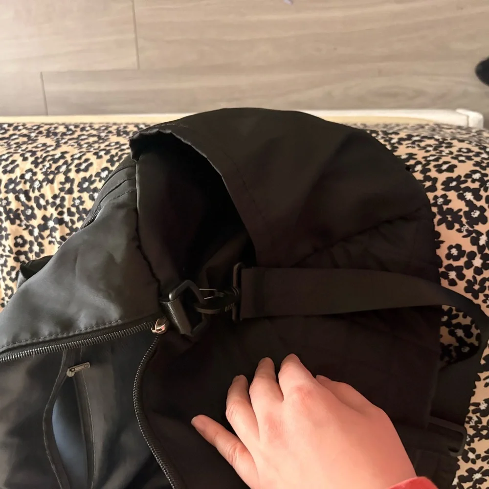 Black Quilted Bag